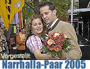 Schon vorgestellt: Das Münchner Narrhalla Prinzenpaar 2006 - Otto II. und Nadja II. (Foto: Ingrid Grossmann)